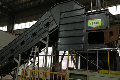 舊家電拆解破碎工藝流程,電子垃圾破碎機生產(chǎn)線案例